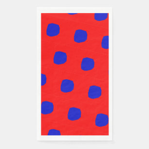 Serviette En Papier Papier pois saturé