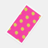 Serviette En Papier Papier pois saturé serviette (Coin)