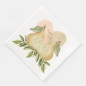 Serviette En Papier Papier poivré parfait (Coin)