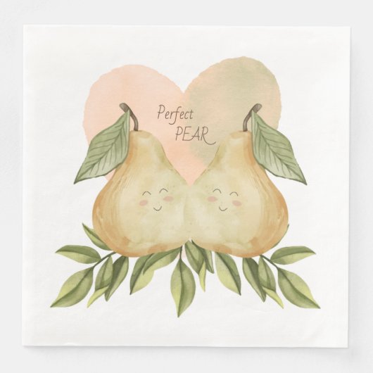 Serviette En Papier Papier poivré parfait (Devant)