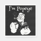 Serviette En Papier Papier Popeye Napkin (Devant)