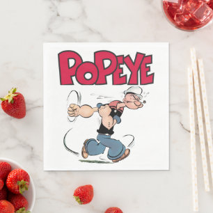 Serviette En Papier Papier Popeye Napkin