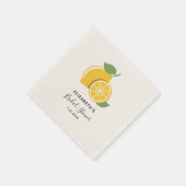 Serviette En Papier Papier pour Baby Shower de mariage sur le thème de (Coin)