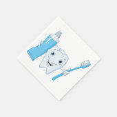 Serviette En Papier Papier pour dents et brosses à dents (Coin)