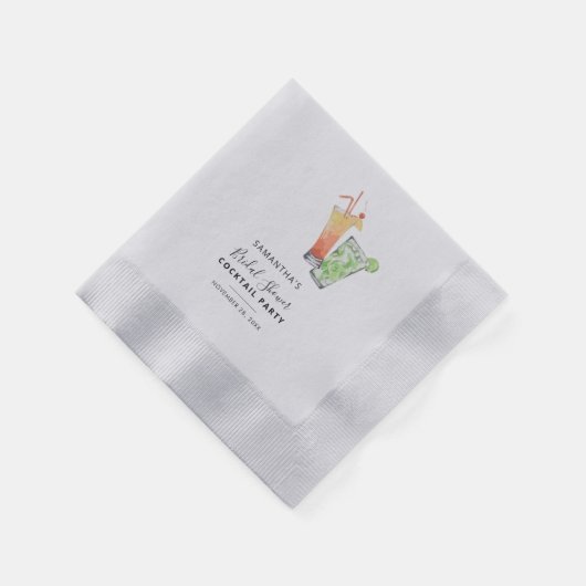 Serviette En Papier Papier pour fête de mariage moderne Cocktail Party (Coin)