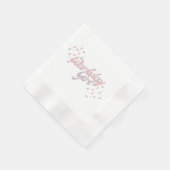 Serviette En Papier Papier pour fille Barkday Napkin (Coin)