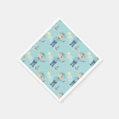 Serviette En Papier Papier pour garçon Pirate mignon (Coin)