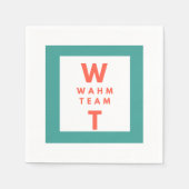 Serviette En Papier Papier professionnel du logo de l'entreprise (Devant)