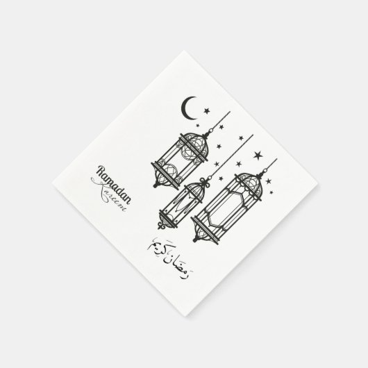 Serviette En Papier Papier Ramadan Napkin (Coin)