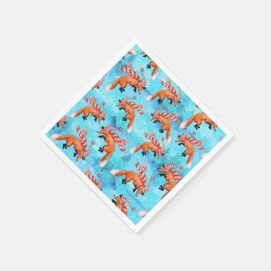 Serviette En Papier Papier Renard Jumping Napkin (Coin)