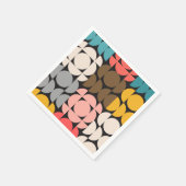 Serviette En Papier Papier rétro Napkin Style moderne du milieu du siè (Coin)