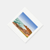 Serviette En Papier Papier Rocky Coast (Coin)