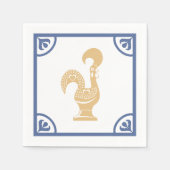 Serviette En Papier Papier rose (Devant)