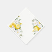 Serviette En Papier Papier Rose (Coin)