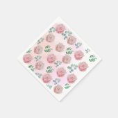 Serviette En Papier Papier rose (Coin)