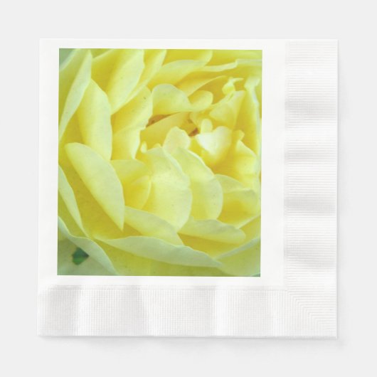 Serviette En Papier Papier rose jaune (Devant)
