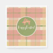 Serviette En Papier Papier rose Pâques Napkin (Devant)