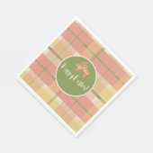 Serviette En Papier Papier rose Pâques Napkin (Coin)