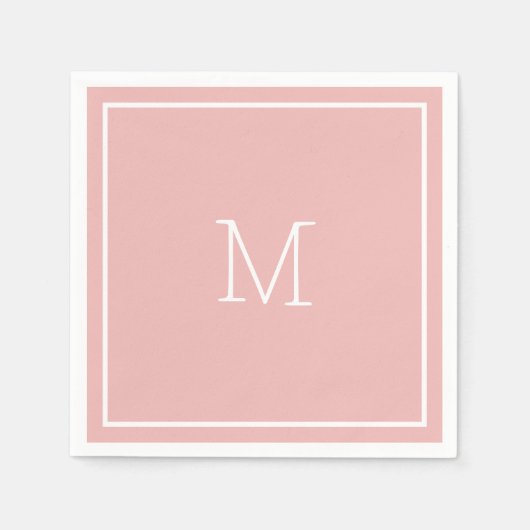 Serviette En Papier Papier rose poussiéreux (Devant)