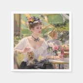 Serviette En Papier Papier rouge Hot Rendezvous (Devant)