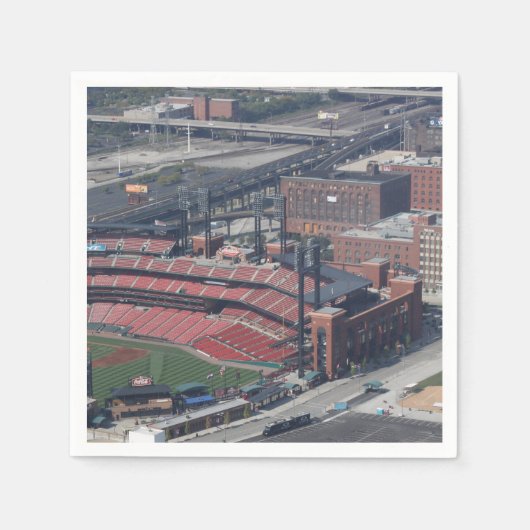 Serviette En Papier Papier Saint-Louis Napkin (Devant)