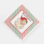 Serviette En Papier Papier Santa Claus Napkin (Coin)