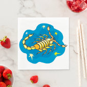Serviette En Papier Papier Scorpion