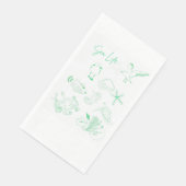 Serviette En Papier Papier Sea life Napkin (Coin)
