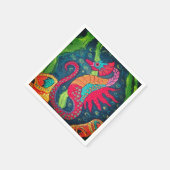 Serviette En Papier Papier Seahorse (Coin)
