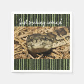 Serviette En Papier Papier, Serpent (Devant)