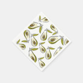 Serviette En Papier Papier serviette à l'avocat. (Coin)