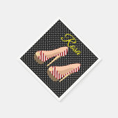 Serviette En Papier Papier Serviette Rosa (Coin)