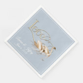 Serviette En Papier Papier serviettes - Aimer les cygnes (Coin)