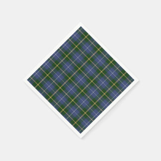 Serviette En Papier papier serviettes bleu Nouvelle-Écosse Tartan plai