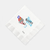 Serviette En Papier Papier serviettes : Bonne année 2023 (Coin)