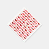 Serviette En Papier Papier serviettes, Coeurs rouges Aimer maman (Coin)