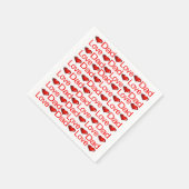 Serviette En Papier Papier serviettes, Coeurs rouges amour papier serv (Coin)