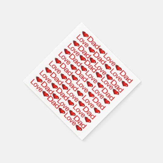 Serviette En Papier Papier serviettes, Coeurs rouges amour papier serv (Coin)