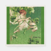 Serviette En Papier Papier serviettes de voeux de la Saint-Patrick (Devant)