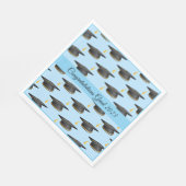 Serviette En Papier Papier serviettes-déjeuner Taille-Bac de graduatio (Coin)