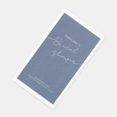 Serviette En Papier Papier Serviettes d'hôtes Douche de mariée. (Coin)