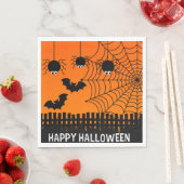 Serviette En Papier Papier-serviettes-Halloween (En situation)