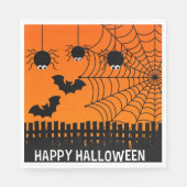 Serviette En Papier Papier-serviettes-Halloween (Devant)