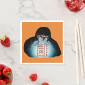 Serviette En Papier Papier serviettes Halloween Costume Party Crystal  (En situation)