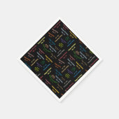 Serviette En Papier Papier serviettes Janvier, 14 Anniversaire (Coin)