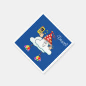 Serviette En Papier Papier serviettes, Joyeux anniversaire IPhone Text (Coin)