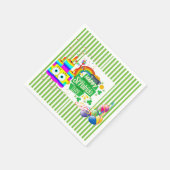 Serviette En Papier Papier serviettes, Joyeux anniversaire St. Patrick (Coin)