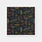 Serviette En Papier Papier serviettes Juillet, 29 Anniversaire (Devant)