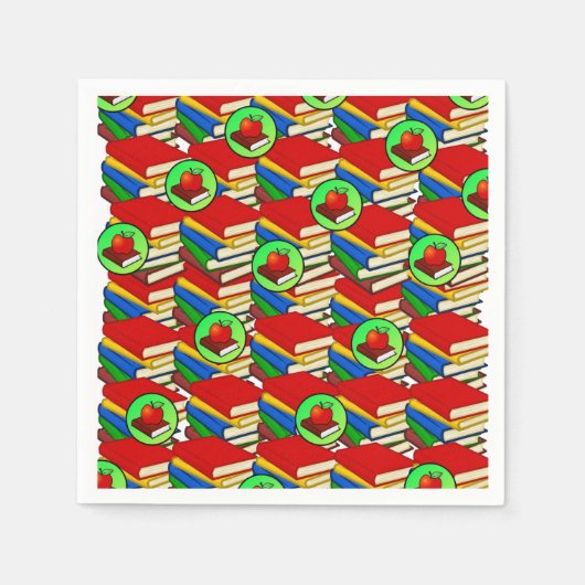 Serviette En Papier Papier, serviettes, livres (Devant)