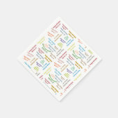 Serviette En Papier Papier serviettes Mars, 22 Anniversaire (Coin)